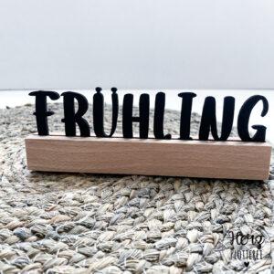 Dekoschriftzug "Frühling"