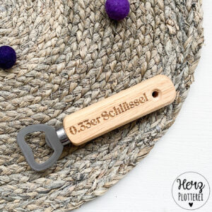 Flaschenöffner "0.33er Schlüssel"