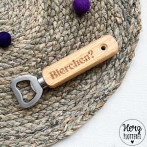 Flaschenöffner "Bierchen?"