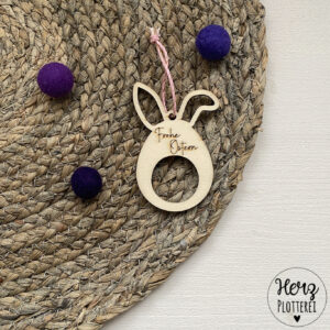 Osteranhänger Hasen Schokokugel