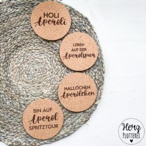 Untersetzer "Aperol"-Sprüche