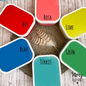 Znünibox mit Motiv und Name personalisierbar